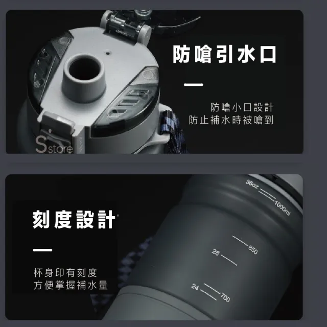 【S-SportPlus+】水壺 運動水壺 700ML 健身水壺(防摔水壺 Tritan進口材質 大水壺)