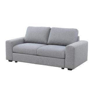 【NITORI 宜得利家居】◎布質2人用沙發 HGL01 DGY(2人用沙發 沙發 布質 HGL01)