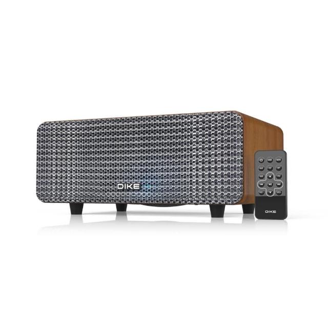 【DIKE】賦曲 多功能一體式藍牙喇叭 替代劇院可遙控無線音響(DS605DBR)