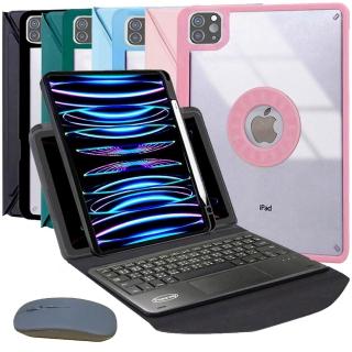 【Powerway】Powerway For iPad Pro11吋-四代-三代-二代-一代平板專用直控型藍牙鍵盤(送同色無線滑鼠)