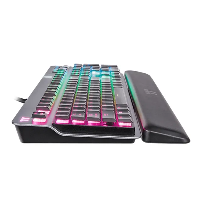 【Thermaltake 曜越】幻銀ARGENT K6 RGB Cherry 銀軸 矮軸機械式鍵盤(GKB-KB6-LSSRTC-01)