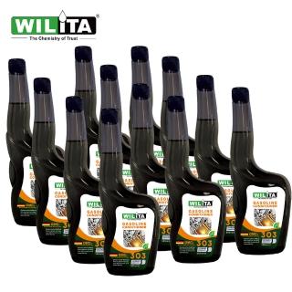 【WILITA 威力特】全新升級版奈米全效引擎還原增強劑-汽油車油電車專用(12入超值組)