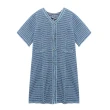 【BBHONEY】法式牛仔藍小香風短洋裝(中大尺碼洋裝M-3XL)