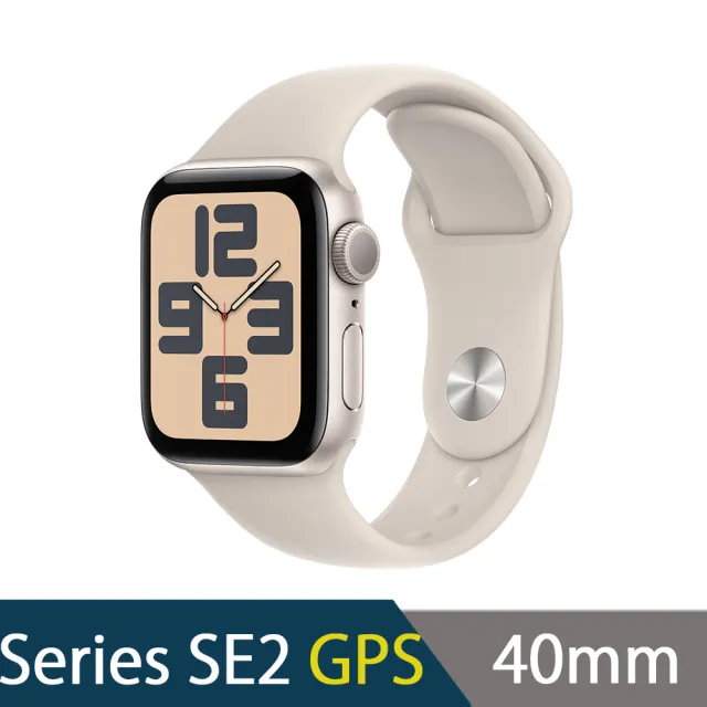 Apple】Watch Series SE2 2023 GPS版40mm(鋁金屬錶殼搭配運動型錶帶