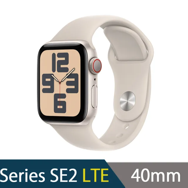 Apple】Watch Series SE2 2023 LTE版40mm(鋁金屬錶殼搭配運動型錶帶