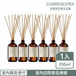 【伊聖詩】約翰森林JOHNRAY 室內擴香香竹250ml(多款任選/蔚藍海岸)