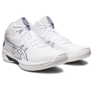 【asics 亞瑟士】GELHOOP V15 男款 輕量 緩震 透氣 籃球鞋 白藍(1063A063-102)