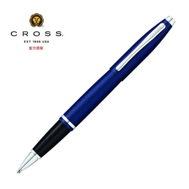 【CROSS】凱樂系列啞金屬午夜藍鋼珠筆(AT0115-18)