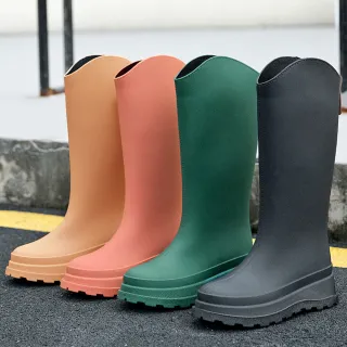【LN】現貨 高筒防水厚底雨靴(雨鞋/時尚/百搭)