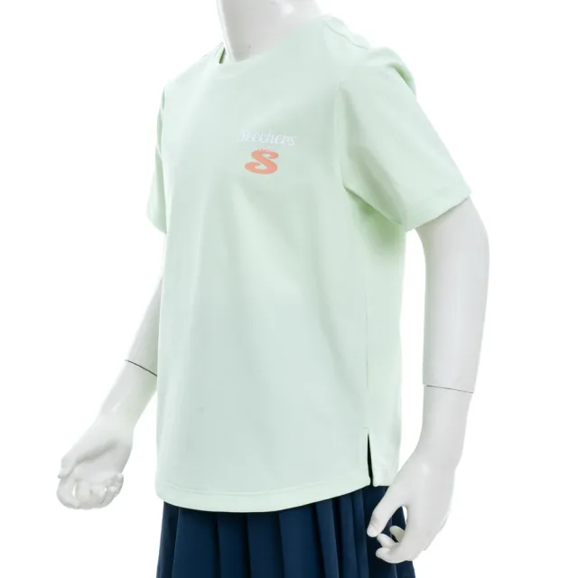 【SKECHERS】女童短袖衣(P323G017-004B)