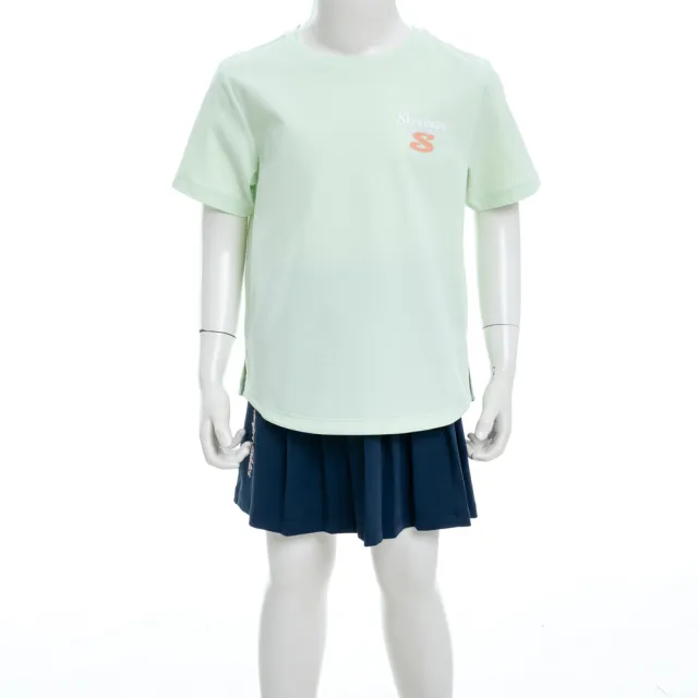 【SKECHERS】女童短袖衣(P323G017-004B)