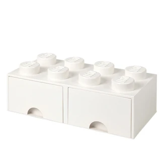 【Room Copenhagen】樂高 LEGO 八凸抽屜收納箱-白色(40061735)