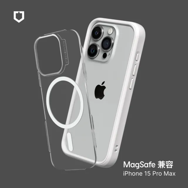 【RHINOSHIELD 犀牛盾】iPhone 15 Pro Max 6.7吋 Mod NX MagSafe兼容 超強磁吸手機保護殼(耐衝擊手機殼)