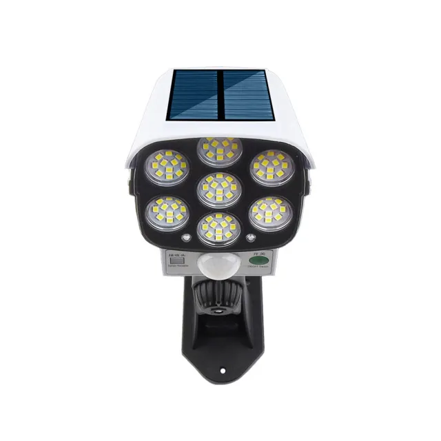 【FJ】太陽能仿真監控照明燈MZ5(太陽能充電)