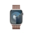 【Metal-Slim】Apple Watch Series 8/9/SE/Ultra 2 44/45/49mm 米蘭式磁吸不銹鋼編織錶帶