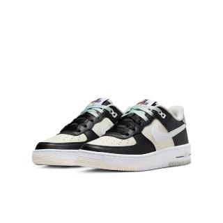 【NIKE 耐吉】休閒鞋 女鞋 大童 運動鞋 AF1 AIR FORCE 1 LV8 1 GS 灰白黑 FB9035-002