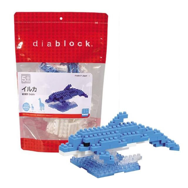【nanoblock 河田積木】大積木-海豚-海洋生物(DBC-06)