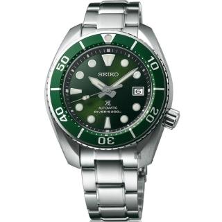 【SEIKO 精工】PROSPEX 水鬼 200米潛水機械錶-綠水鬼/45mm 開學禮 送禮 推薦(6R35-00A0G SPB103J1)