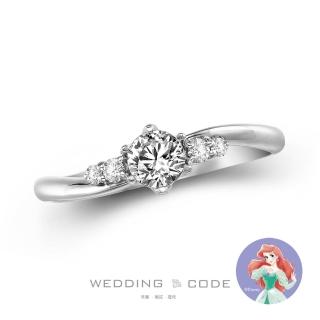 【WEDDING CODE】GIA 32分鑽戒 E/VS2/3EX PT950鉑金 迪3231(限量預購 99購物節 情人節 禮盒)