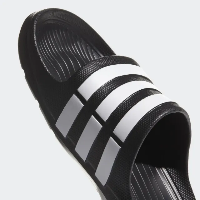【adidas 愛迪達】ADIDAS DURAMO 運動拖鞋(男女鞋 G15890)