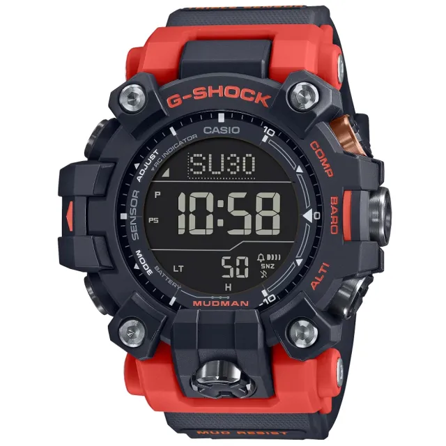 【CASIO 卡西歐】G-SHOCK Master of G系列 三重感應 多功能腕錶 禮物推薦 送禮首選(GW-9500-1A4)