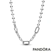 【Pandora 官方直營】Pandora ME 金屬圓珠鎖鏈圈項鏈