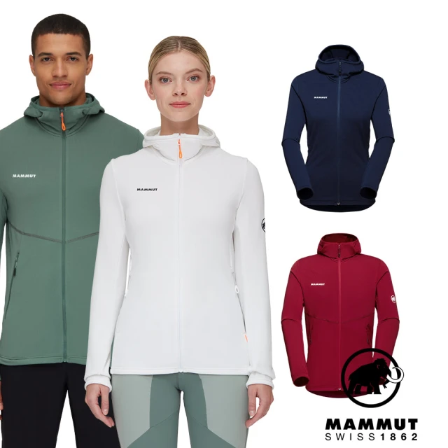 【Mammut 長毛象】Aconcagua Light ML Hooded Jacket 輕量刷毛連帽外套 男/女款-多色任選 #1014-04250