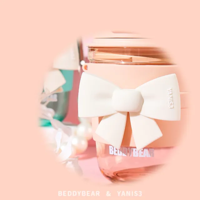 【BEDDY BEAR 杯具熊】BEDDYBEAR & YANIS3唐  T頓莊園系列鵝暖卵咖啡杯RITAN直飲杯 吸管杯 380ml