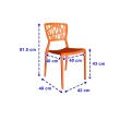 【ONE 生活】六入x鳥巢造型多功能休閒椅(PP耐衝擊新料/抗UV/通過SGS檢驗)