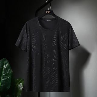 【CS22】大尺碼印花冰絲短袖T恤(4XL-11XL/3款式)