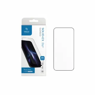 【iMos】iPhone 15 Pro/15 Pro Max  3D黑邊康寧玻璃 螢幕保護貼(官方品牌館)