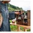 【May Shop】兩入組 戶外露營野餐燒烤用品調料盒 木收納箱