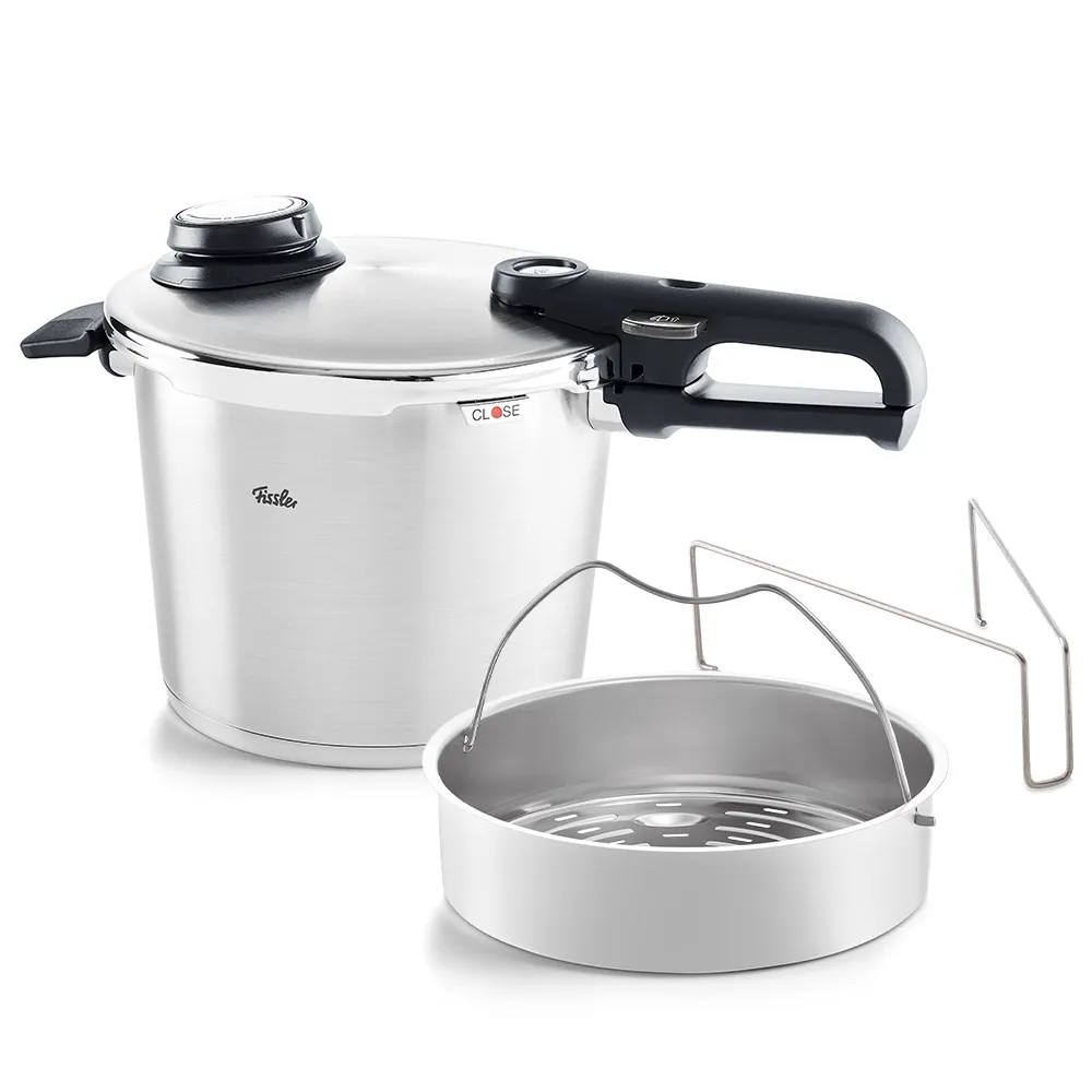 【Fissler】皇家健康快速4段式22cm/6L(業界最安全的壓力鍋 德國製造)