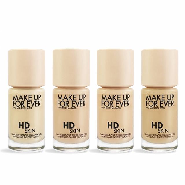 【MAKE UP FOR EVER】HD SKIN 粉無痕持久粉底液 30ml 多色可選(原廠公司貨)