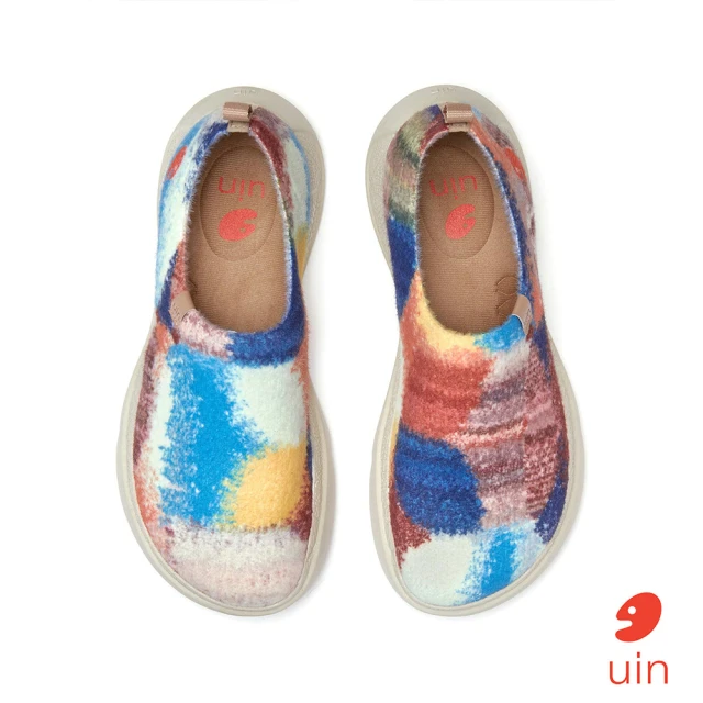 uin 西班牙原創設計 女鞋 自然淨化彩繪休閒鞋W17109