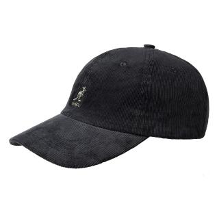【KANGOL】CORD 燈芯絨棒球帽(黑色)