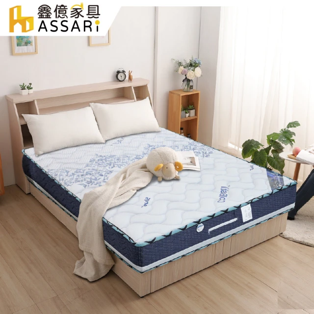 ASSARI 優眠高彈力支撐獨立筒床墊(雙人5尺)好評推薦