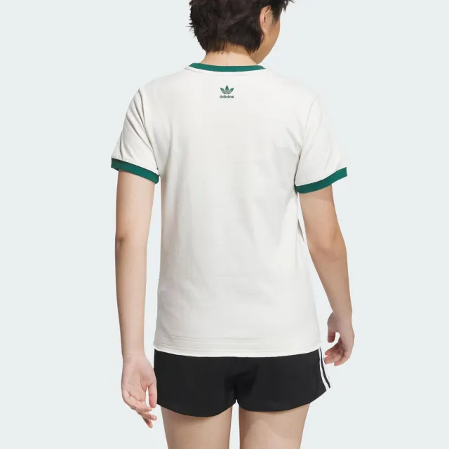 adidas 愛迪達 DB TEE SS W 女 短袖 上衣 T恤 亞洲版 迪士尼 小飛象 聯名 復古 白綠(IN1062)