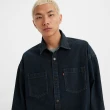 【LEVIS 官方旗艦】Wellthread環境友善系列 男 寬鬆落肩牛仔襯衫外套/天然深藍染工藝 熱賣單品 A6136-0000