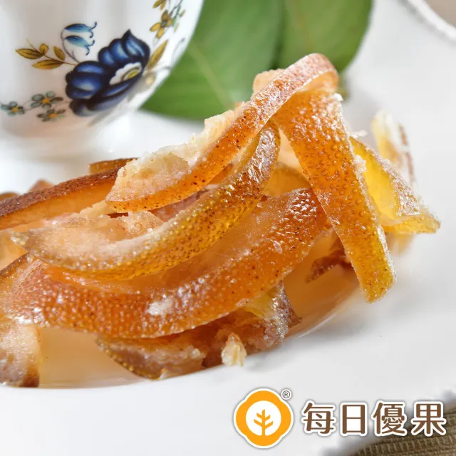 【每日優果】鮮採柚子皮果乾200G(果乾)