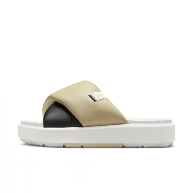 NIKE 耐吉】拖鞋女鞋運動WMNS JORDAN SOPHIA SLIDE 奶茶黑DO8863-202