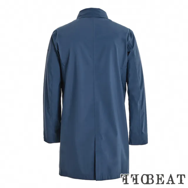 【OFFBEAT】男款 防水透濕極簡風衣外套 長板風雨衣/輕量機能(6色)