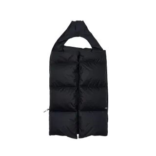 【The North Face 官方旗艦】北面兒童黑色DWR防潑水保暖羽絨外罩｜898XJK3(700蓬鬆度)