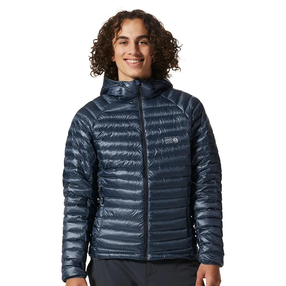 【Mountain Hardwear】Ghost Whisperer UL Jacket Men 超輕量保暖羽絨連帽外套 男款 石板藍 #1898881