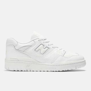 【NEW BALANCE】男女 休閒鞋 運動 復古 D楦 NB 550 皮革 情侶鞋 穿搭 白(BB550WWW)