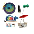 【OPPA】海洋遊樂園 奧福樂器組合包 高音鐵琴、木魚、鼓、響板(幼兒教育 小樂器)