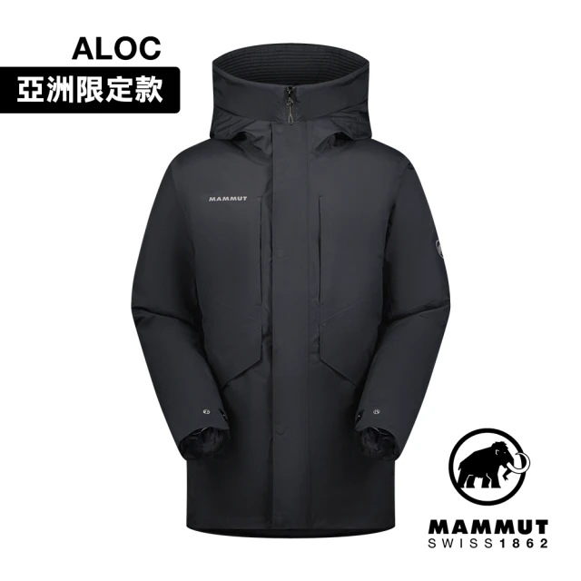 Mammut 長毛象 Floeberg HS Thermo Hooded Coat AF Men 日系防水保暖羽絨外套 男款 黑色 #1010-29131