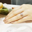 【彩糖鑽工坊】GIA 鑽石戒指 1克拉 鑽石 F成色 鑽戒(3EX+八心八箭車工 18K 鑽戒)