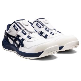 【asics 亞瑟士】CP209-102(BOA 快旋鈕鞋帶 Gel 輕量防護鞋 工作鞋 塑鋼頭 3E寬楦)