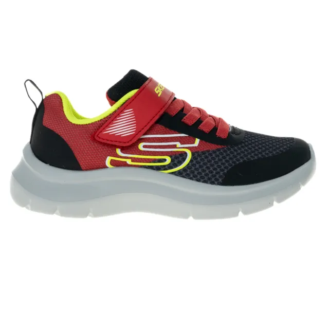 【SKECHERS】男童系列 SKECH FAST(403879LRDBK)